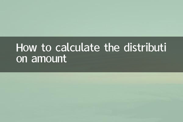 分配金額怎麼算