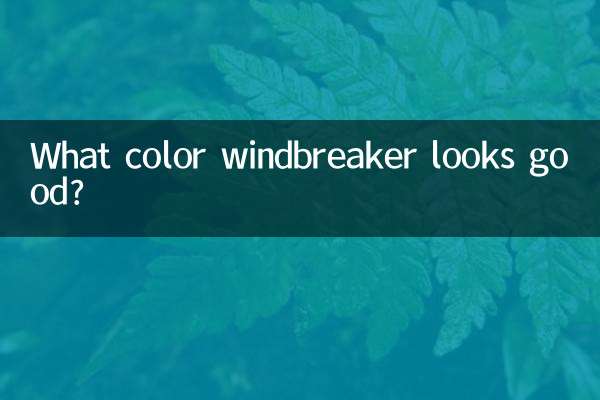 Di che colore è bella la giacca a vento?