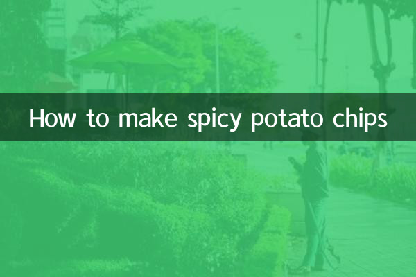 مسالہ دار آلو کے چپس بنانے کا طریقہ