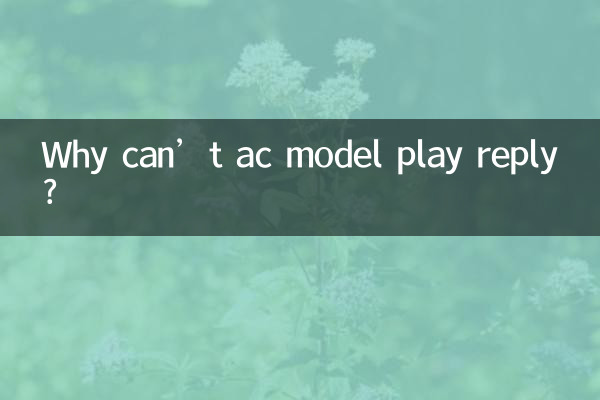 এসি মডেল প্লে রিপ্লাই দিতে পারছেন না কেন?