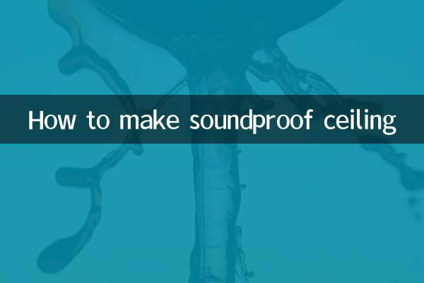 Comment faire un plafond insonorisé