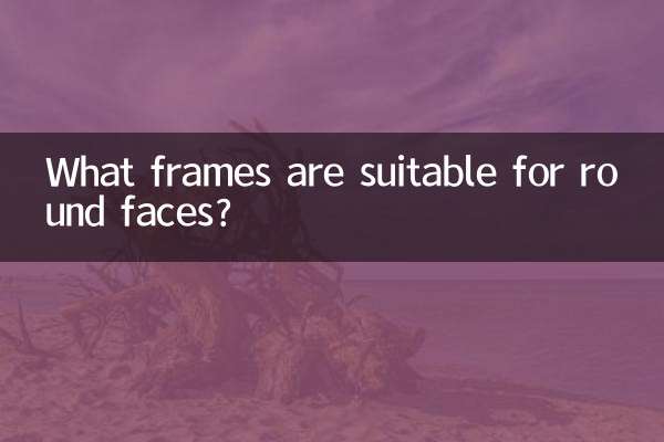 圓臉適合戴什麼鏡框