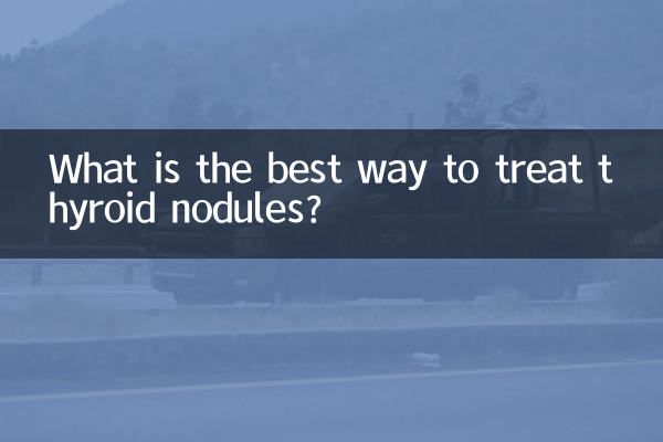 Qual è il modo migliore per trattare i noduli tiroidei?