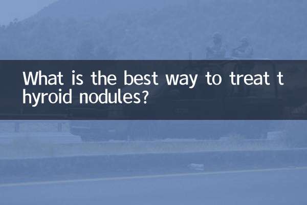 Qual è il modo migliore per trattare i noduli tiroidei?