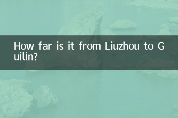 یہ لیوزو سے گیلین تک کتنا دور ہے؟