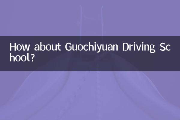 How about Guochiyuan Driving School?