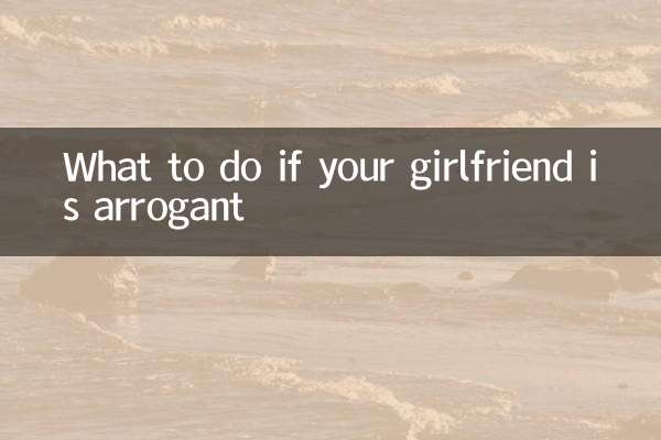 女朋友傲嬌怎麼辦