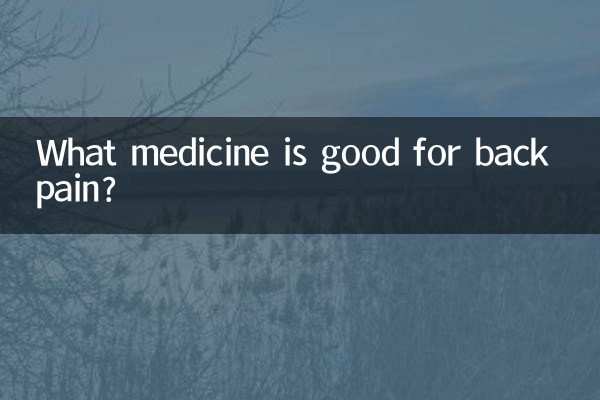 Que remédio é bom para dores nas costas?