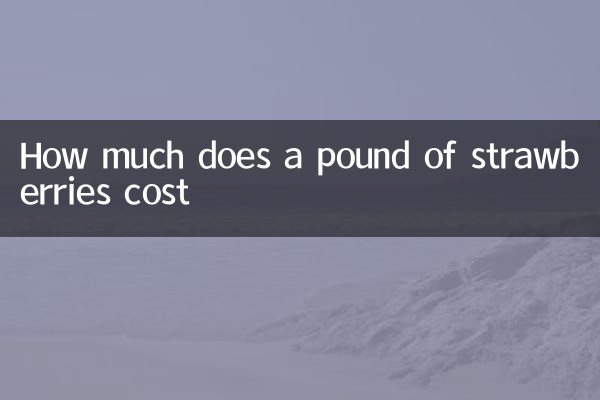 Сколько стоит фунт клубники