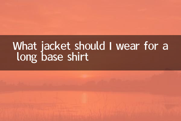 Welche Jacke sollte ich für ein langes Basishemd tragen