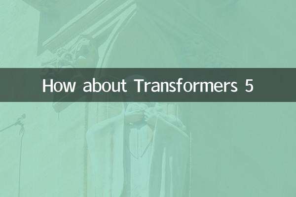 ¿Qué tal Transformadores 5?