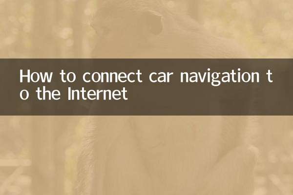 So verbinden Sie die Autonavigation mit dem Internet