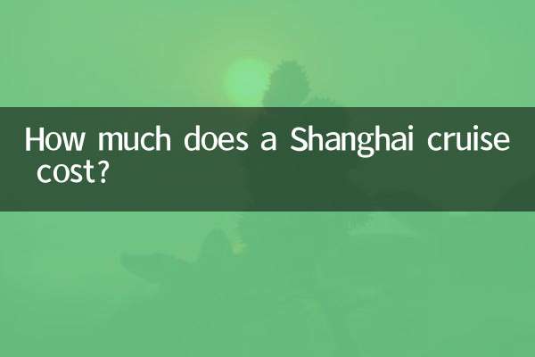 Quanto costa una crociera a Shanghai?