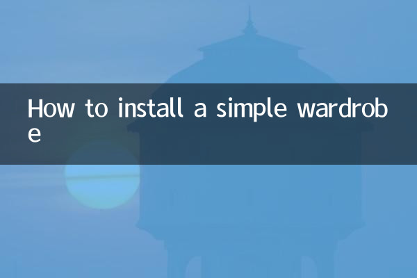 Come installare un armadio semplice