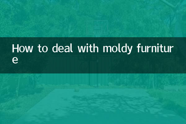 Comment gérer les meubles moisis