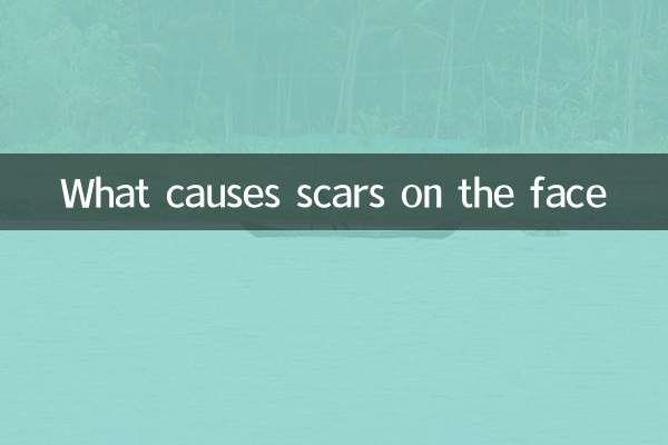 Cosa provoca cicatrici sul viso