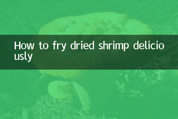 Cómo freír deliciosamente camarones secos