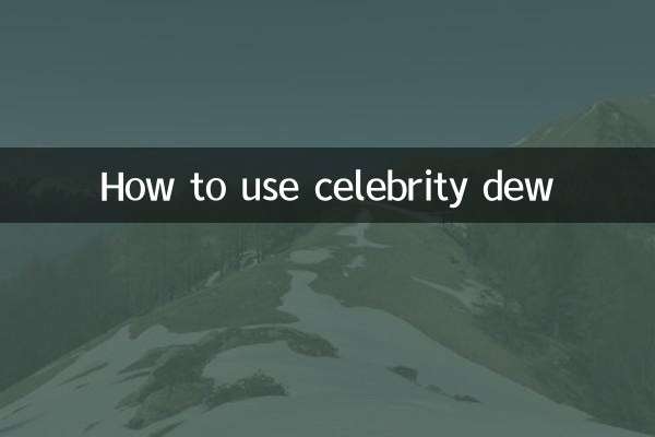 So verwenden Sie Promi-Tau