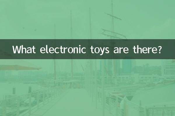Welche elektronischen Spielzeuge gibt es?