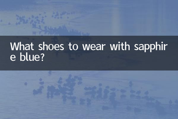 寶藍配什麼鞋子