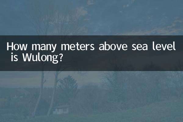 سمندر کی سطح سے کتنے میٹر بلندی ہے؟