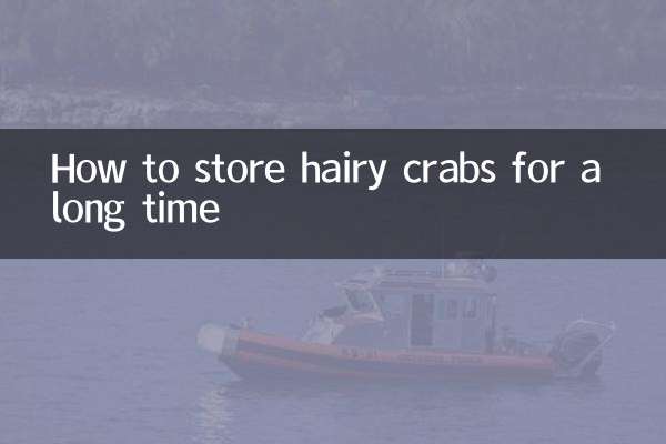 Как хранить волосатых крабов долгое время