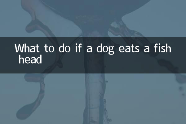 अगर कुत्ता मछली का सिर खा ले तो क्या करें?