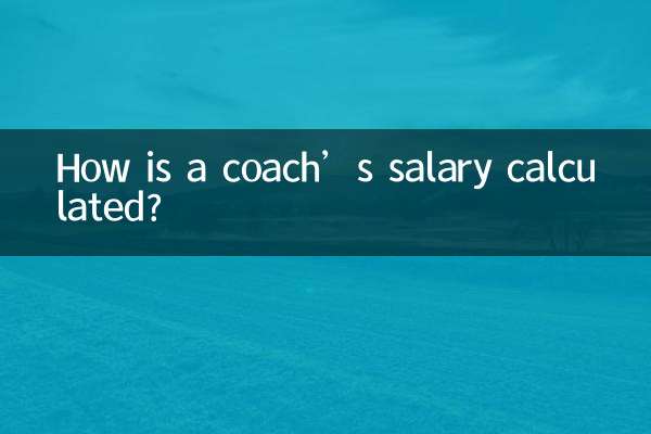 Comment est calculé le salaire d’un coach ?