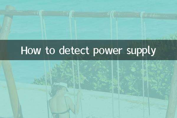 Come rilevare l'alimentazione