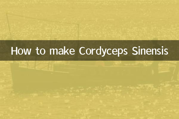 How to make Cordyceps Sinensis