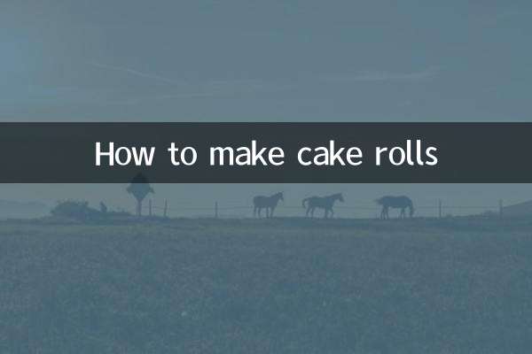 طرز تهیه رول کیک