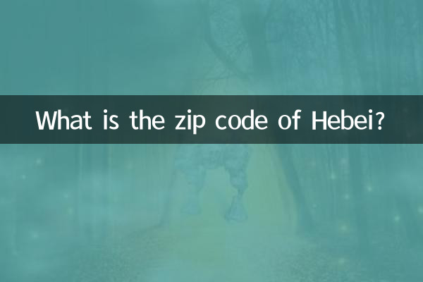 What is the zip code of Hebei?