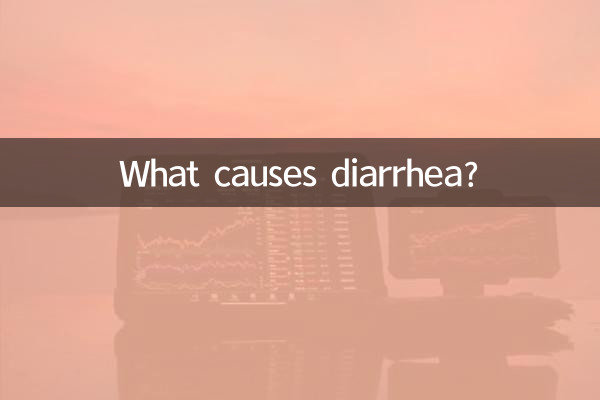 What causes diarrhea?