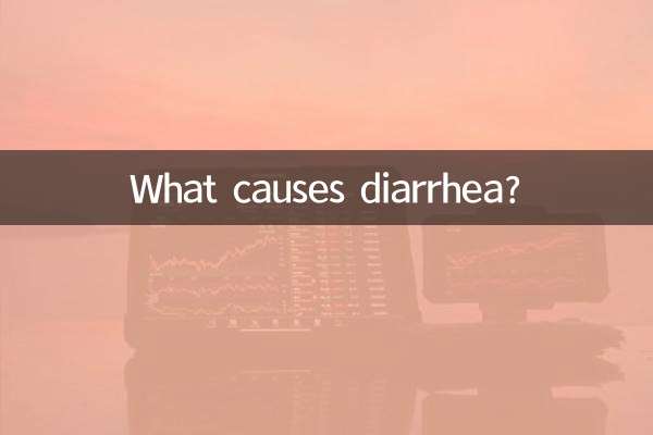 What causes diarrhea?