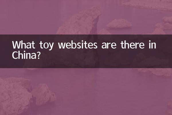 What toy websites are there in China?