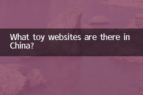 What toy websites are there in China?