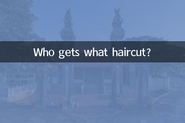 Chi ottiene quale taglio di capelli?