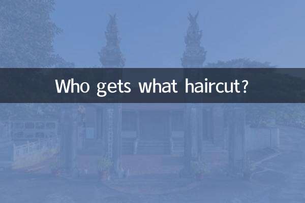 Chi ottiene quale taglio di capelli?