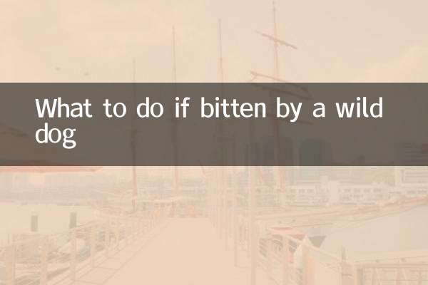 اگر کسی جنگلی کتے نے کاٹا ہے تو کیا کریں