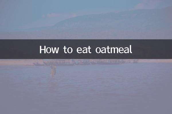 Come mangiare la farina d'avena