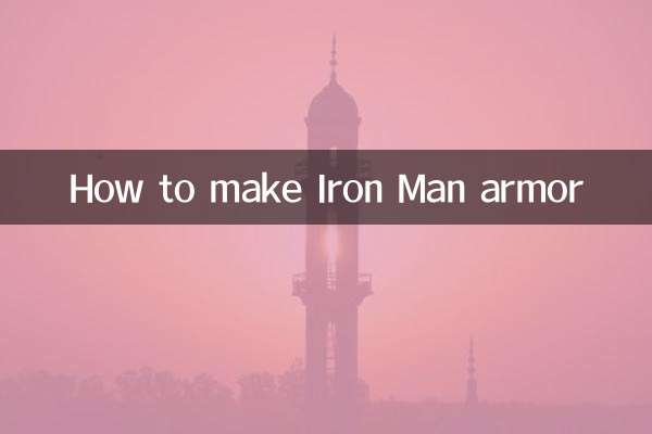 Come realizzare l'armatura di Iron Man