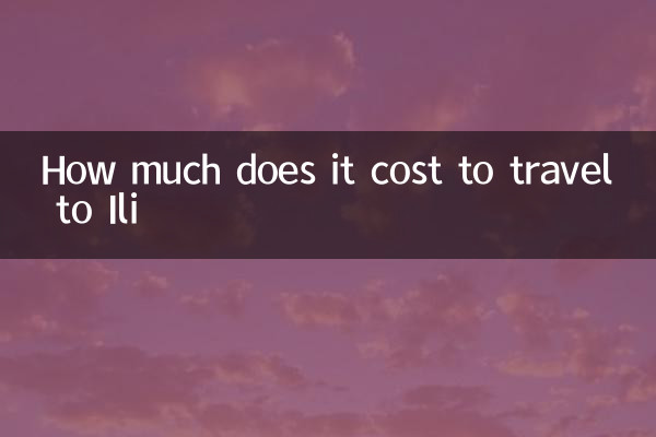 Quanto costa viaggiare verso Ili