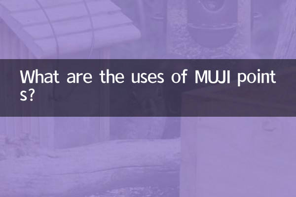 ¿Cuáles son los usos de los puntos MUJI?