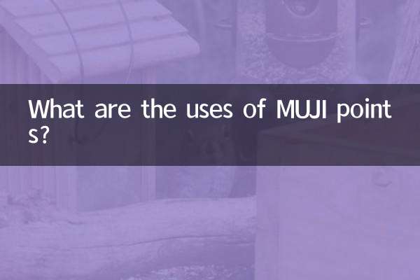 نقاط MUJI چه کاربردهایی دارد؟
