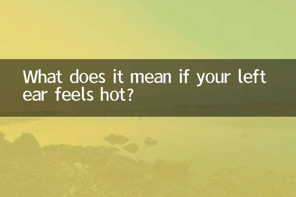 اگر گوش چپ شما احساس گرما کند به چه معناست؟