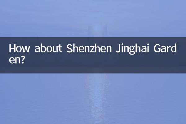 How about Shenzhen Jinghai Garden?