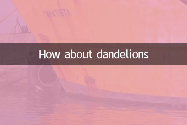 How about dandelions