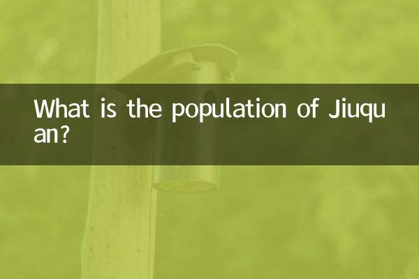 Wie viele Einwohner hat Jiuquan?