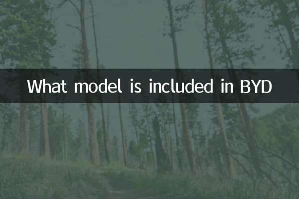Welches Modell ist in BYD enthalten