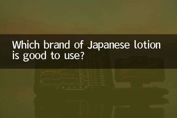 Quelle marque de lotion japonaise est-il bon d’utiliser ?